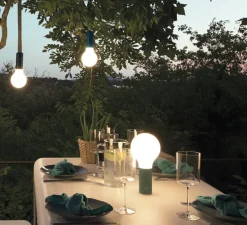 Lampe, Baladeuse, APLÔ, cactus, IP54, 3000 à 6000K, Ø11.5cm, H24.5cm - FERMOB