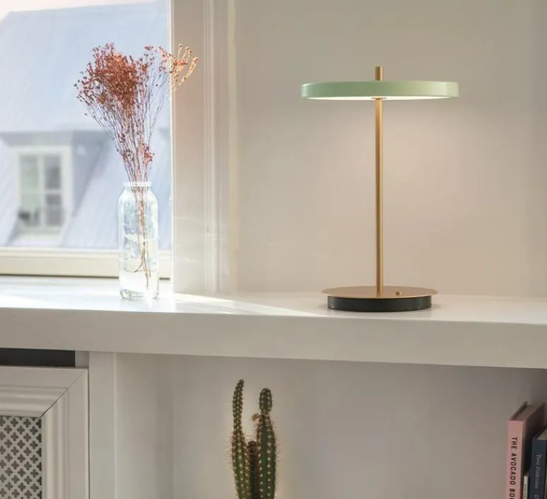 Lampe*Umage Lampe, baladeuse, Asteria move, , LED, 3000K, 5-60lm, Ø20cm, H30cm - vert olive
