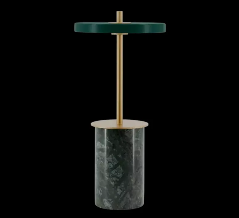 Lampe*Umage Lampe, Baladeuse, Asteria Move mini, , LED, dim, 2600K, 124 lm, Ø12cm, H25,5cm - Marbre vert