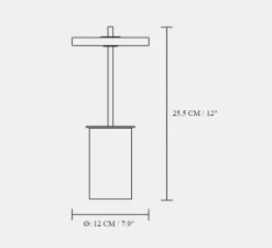 Lampe*Umage Lampe, Baladeuse, Asteria Move mini, , LED, dim, 2600K, 124 lm, Ø12cm, H25,5cm - Marbre vert