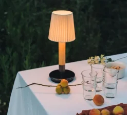 Lampe*Santa & Cole Lampe, Baladeuse, Basica Minima Bateria, , LED, dim, 2200K, 31 lm, Ø12,5cm, H33cm - ruban