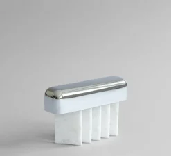 Lampe, Baladeuse, Beetle, marbre, chrome, LED, dim, 2400K, lm, L32,3cm, H20cm - 101 Copenhagen