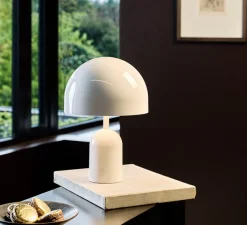 Lampe*Tom Dixon Lampe, Baladeuse, Bell, , IP44, LED, dim, 3000K, 160 lm, L7,6cm, H28cm - Blanc