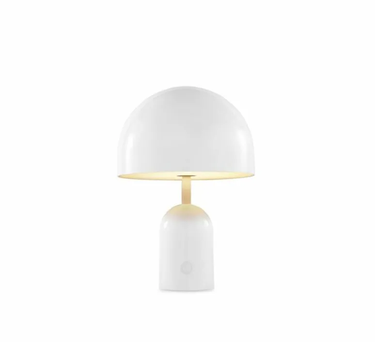 Lampe*Tom Dixon Lampe, Baladeuse, Bell, , IP44, LED, dim, 3000K, 160 lm, L7,6cm, H28cm - Blanc