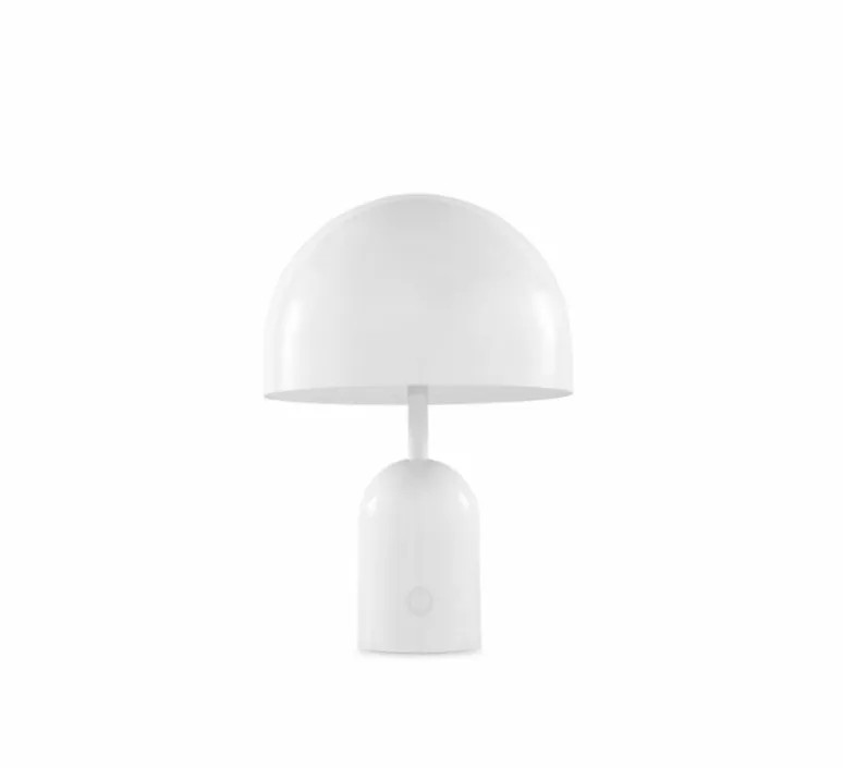 Lampe*Tom Dixon Lampe, Baladeuse, Bell, , IP44, LED, dim, 3000K, 160 lm, L7,6cm, H28cm - Blanc