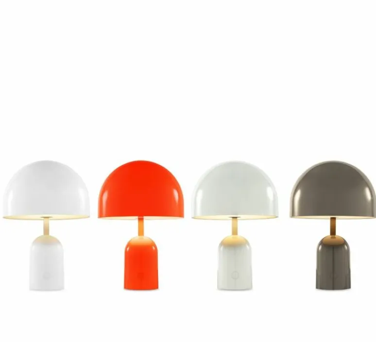 Lampe*Tom Dixon Lampe, Baladeuse, Bell, , IP44, LED, dim, 3000K, 160 lm, L7,6cm, H28cm - Blanc