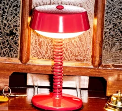Lampe, Baladeuse, Bellboy, Rouge lobby, IP44, LED, dim, 2700K, 200 lm, Ø18cm, H30cm - Fatboy