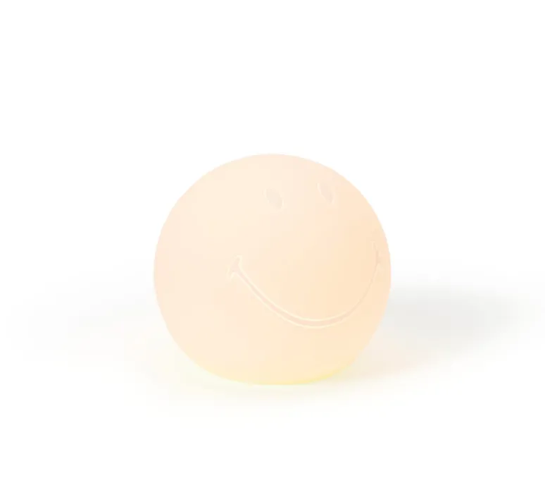 Enfants|Lampe*Mr Maria Lampe, Baladeuse, Bundle Smiley, , LED, 2700 K, 5lm, L12,5cm, H12,5cm - blanc