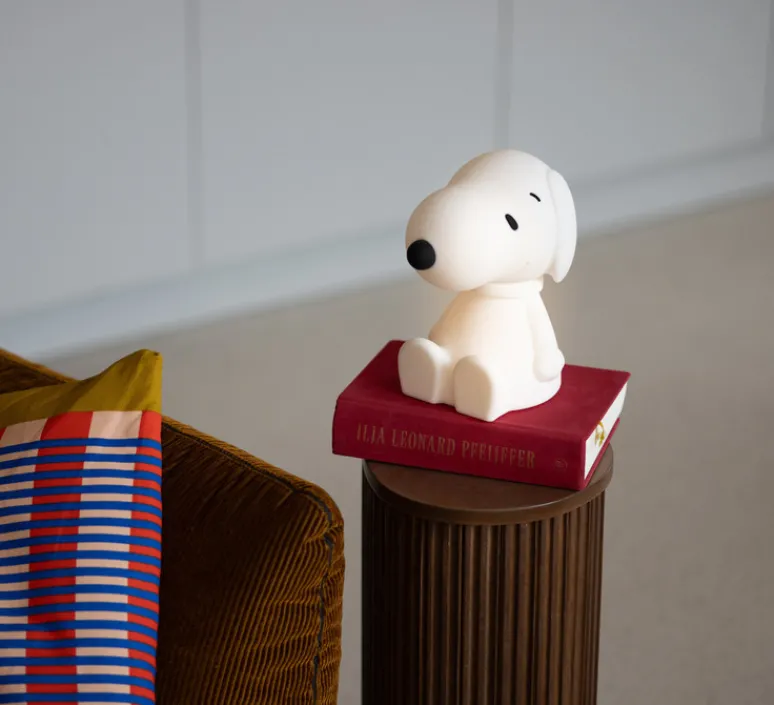 Enfants|Lampe*Mr Maria Lampe, Baladeuse, Bundle Snoopy, , LED, 2700K, 5lm, Ø10cm, H16,5cm - blanc
