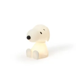 Enfants|Lampe*Mr Maria Lampe, Baladeuse, Bundle Snoopy, , LED, 2700K, 5lm, Ø10cm, H16,5cm - blanc