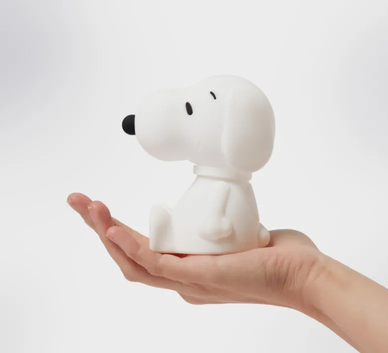 Enfants|Lampe*Mr Maria Lampe, Baladeuse, Bundle Snoopy, , LED, 2700K, 5lm, Ø10cm, H16,5cm - blanc