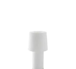 Lampe*Fontana Arte Lampe, Baladeuse, Cameo, , IP54, LED, dim, 2700K, 220 lm, L12,3cm, H24,9cm - blanc, or
