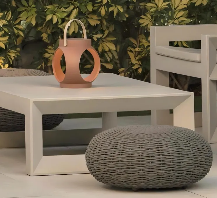 Lampe, Baladeuse, Candela, terracotta, IP66, LED, dim, 3000K, 172 lm, L23,2cm, H32,4cm - Faro