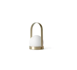Lampe*Audo Copenhagen Lampe, baladeuse, Carrie, , LED, dim, 2700K, 380 lm, Ø13,5cm, H24,5cm - laiton brossé