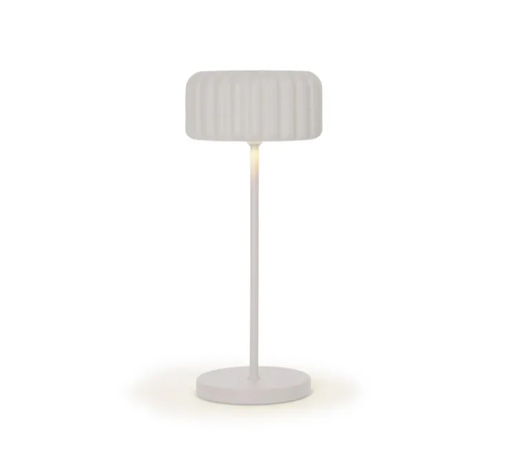 Lampe, Baladeuse, Dentelles Bistro, soie, LED, dim, 3000K-6000K, 200lm, Ø12cm, H28cm - Atelier Pierre