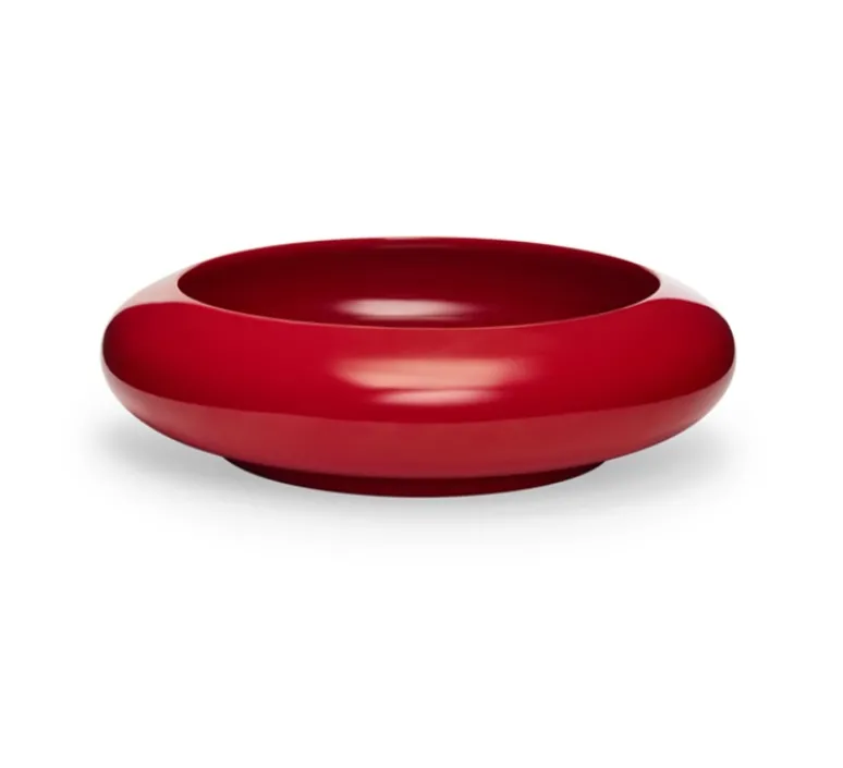 Lampe*Fatboy Lampe, Baladeuse, d'extérieur, Oloha Lobby Small, , IP55, LED, 2200K, 200 lm, L22,5cm, H6,1cm - rouge
