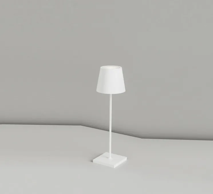 Lampe, Baladeuse, Drink, blanc, IP54, LED, dim, 3000K, 190 lm, Ø11cm, H38cm - Nedgis