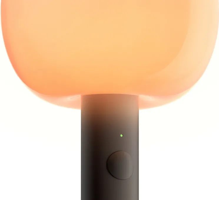 Lampe, Baladeuse, Fire, noir, IP21, LED, dim, 1300K à 2700K, 240 lm, Ø11,8cm, H32,5cm - GRAU