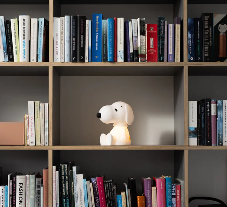 Enfants|Lampe*Mr Maria Lampe, Baladeuse, First Light Snoopy, , LED, Ø16cm, H23cm - blanc