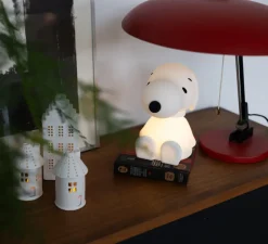 Enfants|Lampe*Mr Maria Lampe, Baladeuse, First Light Snoopy, , LED, Ø16cm, H23cm - blanc
