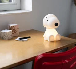 Enfants|Lampe*Mr Maria Lampe, Baladeuse, First Light Snoopy, , LED, Ø16cm, H23cm - blanc