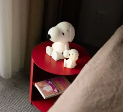 Enfants|Lampe*Mr Maria Lampe, Baladeuse, First Light Snoopy, , LED, Ø16cm, H23cm - blanc