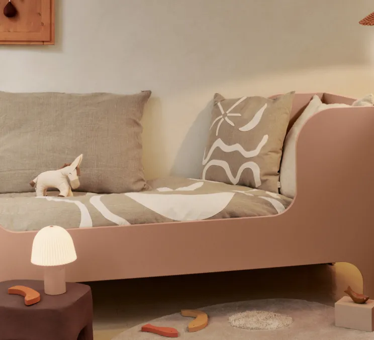 Lampe, Baladeuse, Frill, rose, IP44, LED, dim, 2200K, 40 lm, Ø15,4cm, H22cm - Ferm Living