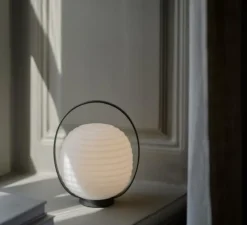 Lampe, Baladeuse, Lantern, blanc, IP44, LED, dim, 2700K, 176 lm, L21cm, H23cm - New Works