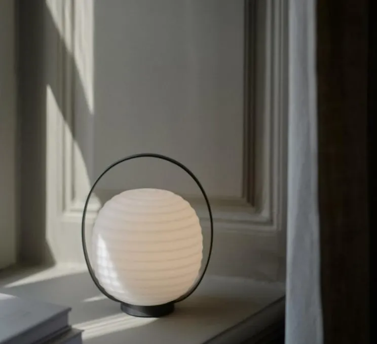 Lampe, Baladeuse, Lantern, blanc, IP44, LED, dim, 2700K, 176 lm, L21cm, H23cm - New Works