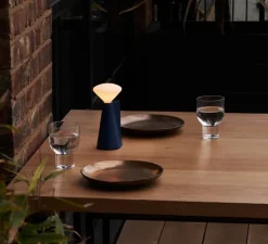 Lampe, baladeuse, Mantle, Bleu Cobalt, IP44, Ø8cm, H19cm - Tala