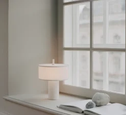 Lampe, Baladeuse, Margin, blanc, LED, dim, 2500-2700-3000K, 220 lm, Ø23cm, H31cm - New Works