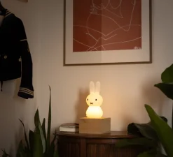 Lampe, Baladeuse, Miffy Shines Tactile, blanc, LED, dim, 2700K, 100 lm, L10,5cm, H23cm - Mr Maria