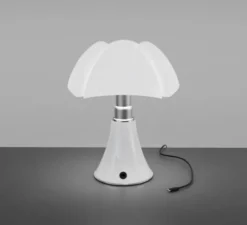 Lampe*Martinelli Luce Lampe, baladeuse, MINI PIPISTRELLO SANS FIL, , LED, Ø27cm, H35cm - blanc