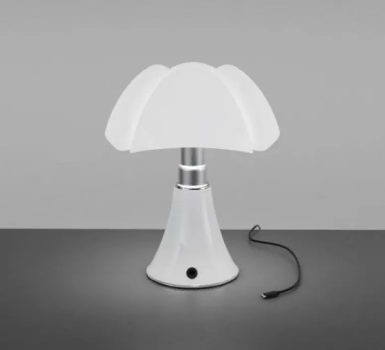 Lampe*Martinelli Luce Lampe, baladeuse, MINI PIPISTRELLO SANS FIL, , LED, Ø27cm, H35cm - blanc
