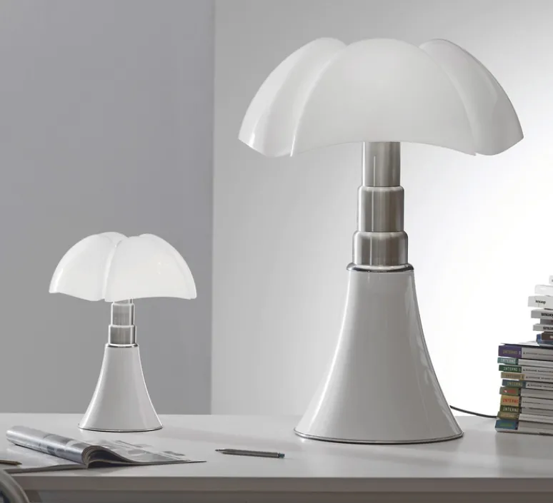 Lampe*Martinelli Luce Lampe, baladeuse, MINI PIPISTRELLO SANS FIL, , LED, Ø27cm, H35cm - blanc