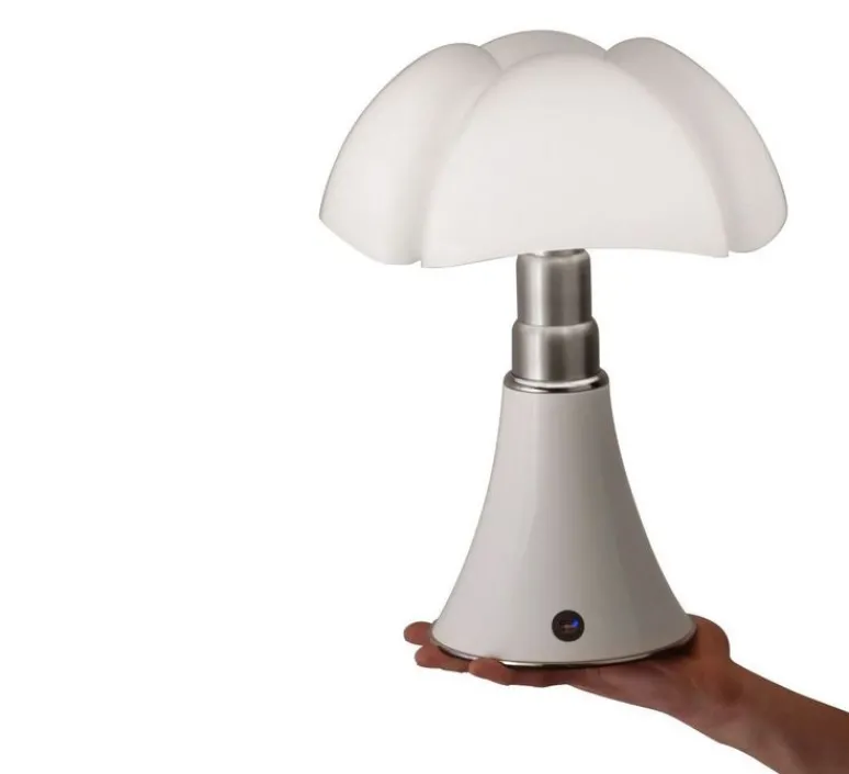 Lampe*Martinelli Luce Lampe, baladeuse, MINI PIPISTRELLO SANS FIL, , LED, Ø27cm, H35cm - blanc