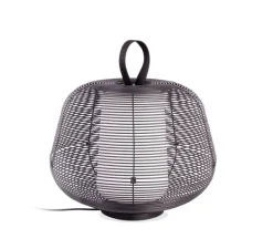 Lampe*Faro Lampe, Baladeuse, Nara, , IP65, Ø46cm, H35cm - noir