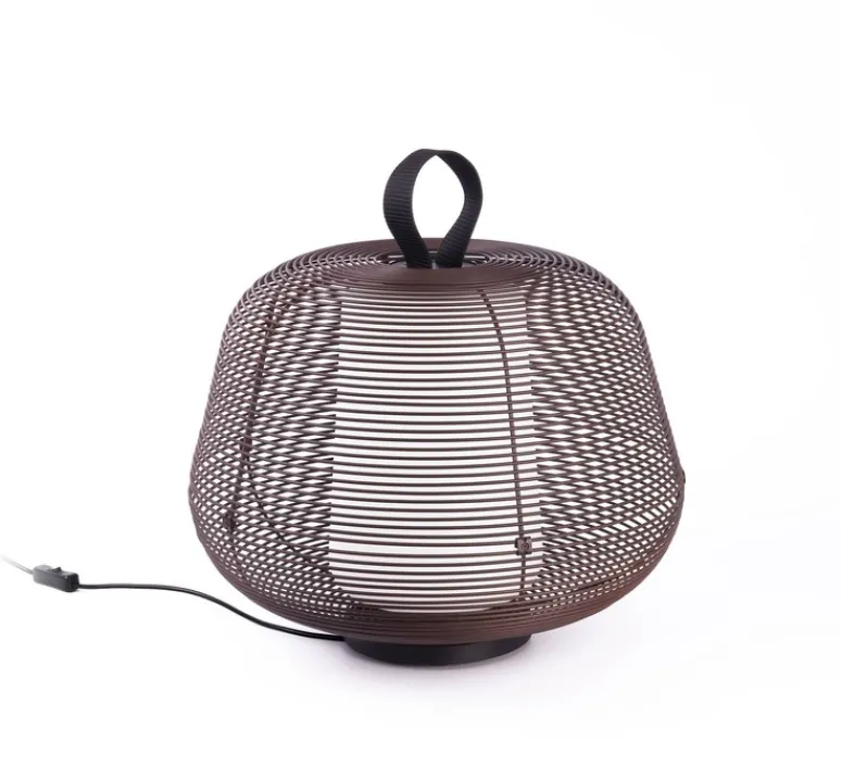 Lampe*Faro Lampe, Baladeuse, Nara, , IP65, Ø46cm, H35cm - rouille