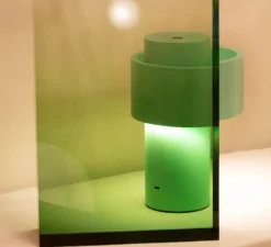 Lampe*Tooy Lampe, Baladeuse, Nastro 563.34, , IP54, LED, dim, 2700K, 320 lm, Ø16cm, H23,2cm - vert menthe