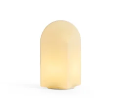 Lampe, Baladeuse, Parade portable, blanc nacré, IP44, L15,5cm, H24cm - HAY