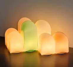 Lampe, Baladeuse, Parade portable, blanc nacré, IP44, L15,5cm, H24cm - HAY