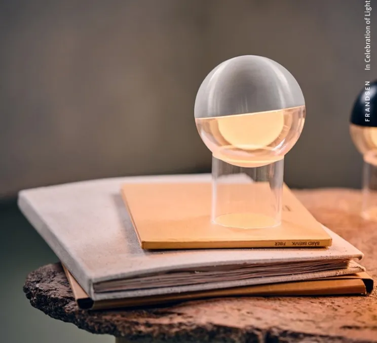 Lampe, Baladeuse, Pila, aluminium, LED, dim, 2700K, 30-75-150 lm, Ø13cm, H19,6cm - Frandsen