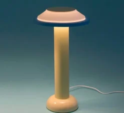 Lampe*Sowden Lampe, Baladeuse, PL2.01, , LED, dim, 2800K, 160lm, Ø18cm, H30,5cm - jaune, blanc