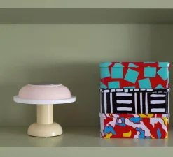 Lampe, Baladeuse, PL4, rose clair, IP44, LED, dim, 300lm, Ø18cm, H14,6cm - Sowden