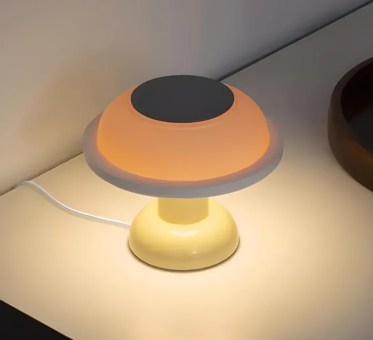 Lampe, Baladeuse, PL4, rose clair, IP44, LED, dim, 300lm, Ø18cm, H14,6cm - Sowden