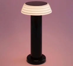 Lampe*Sowden Lampe, Baladeuse, PL1-Black, blanc & noir, LED, dim, 2800K, 250lm, Ø13cm, H24cm - blanc & noir