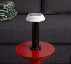 Lampe*Sowden Lampe, Baladeuse, PL1-Black, blanc & noir, LED, dim, 2800K, 250lm, Ø13cm, H24cm - blanc & noir