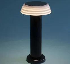 Lampe*Sowden Lampe, Baladeuse, PL1-Black, blanc & noir, LED, dim, 2800K, 250lm, Ø13cm, H24cm - blanc & noir