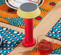 Lampe|Enfants*Sowden Lampe, Baladeuse, PL1-Red, , LED, dim, 2800K, 250lm, Ø13cm, H24cm - rouge, jaune