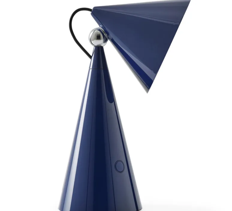 Lampe*Tom Dixon Lampe, Baladeuse, Pose, , IP44, LED, dim, 2700-3000K, 220 lm, L17,5cm, H25cm - bleu indigo